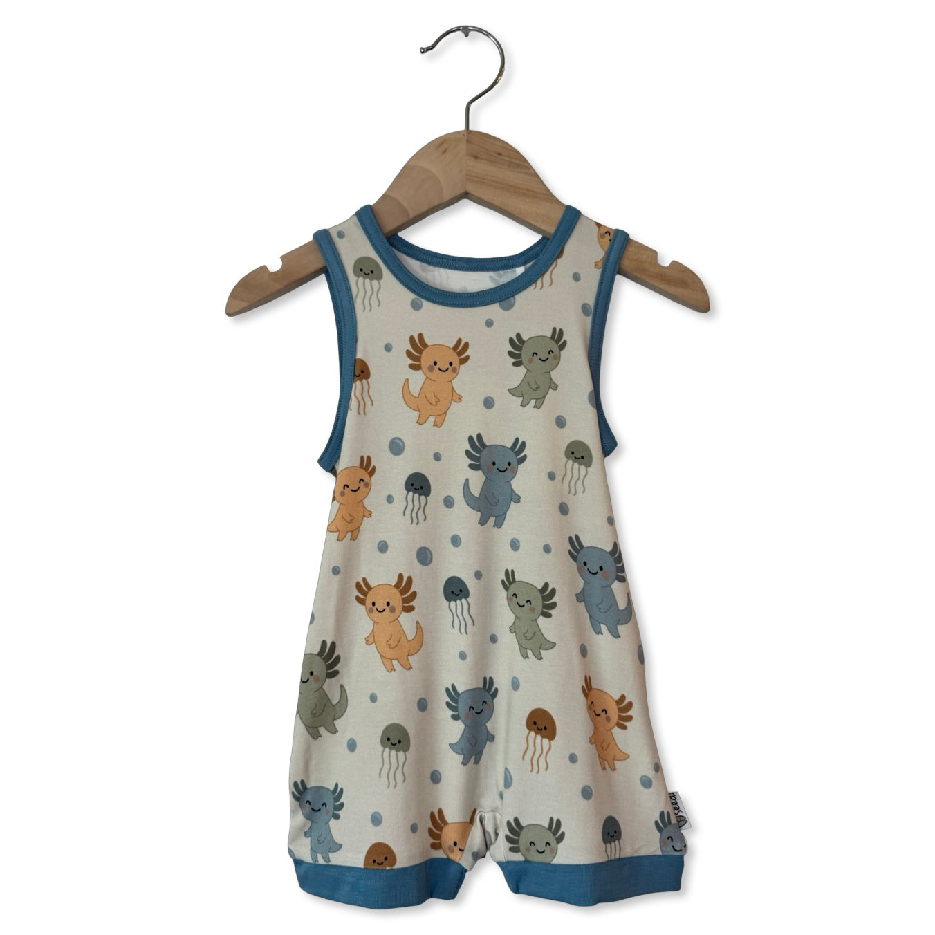 Alotl Smiles Sleeveless Shorty Romper