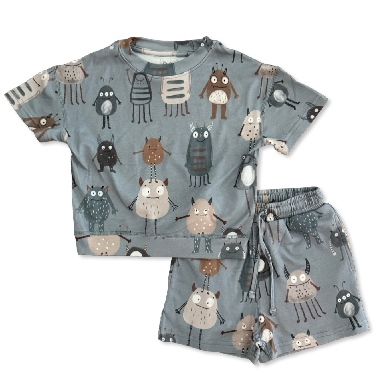 Blue Little Monsters CALM CLOUD Set