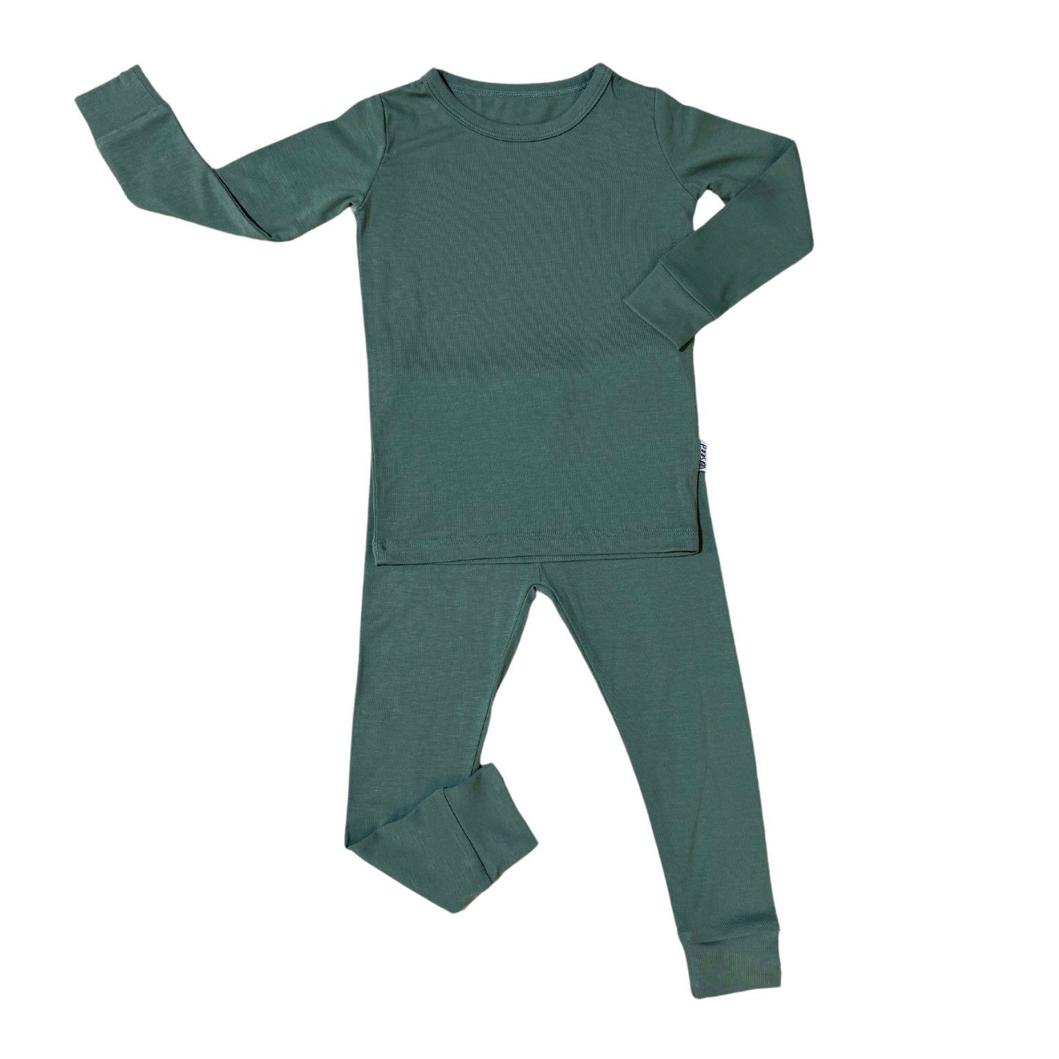 Succulent Mini Ribbed Two Piece Jammie Set (18-24 mth- 5T)
