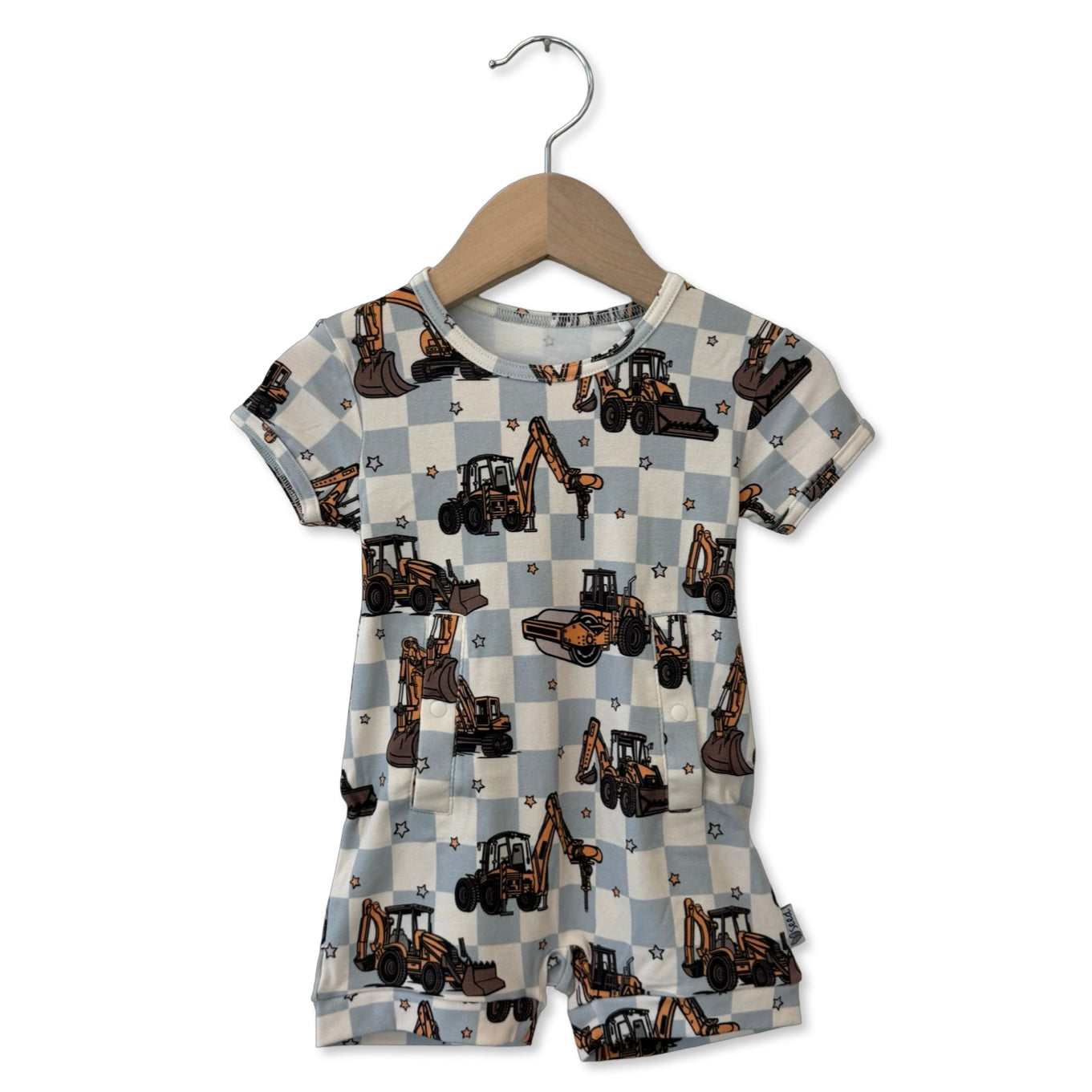 Dirt & Digs Adaptive Tube Access Shorty Romper Luxe Edition | Cotton Bamboo Blend