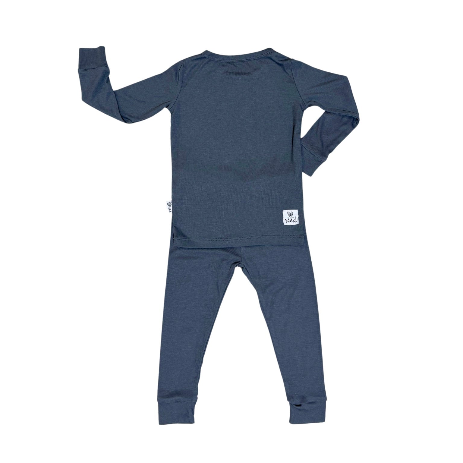 Deep Sea Mini Ribbed Two Piece Jammie Set (18-24 mth- 5T)