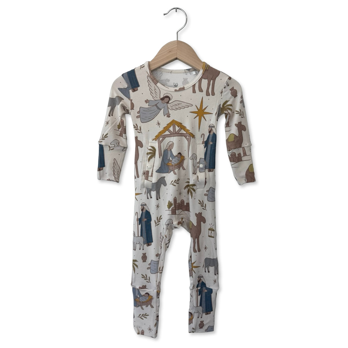 Away In The Manger Tube Access Day to Night Romper Luxe Edition | Cotton Bamboo Blend