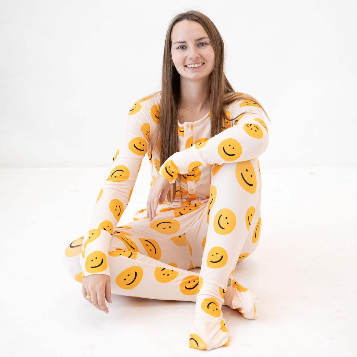 Happy & You Know It At Your Leisure Snap Down Adult Romper Luxe Edition | Cotton Bamboo Blend