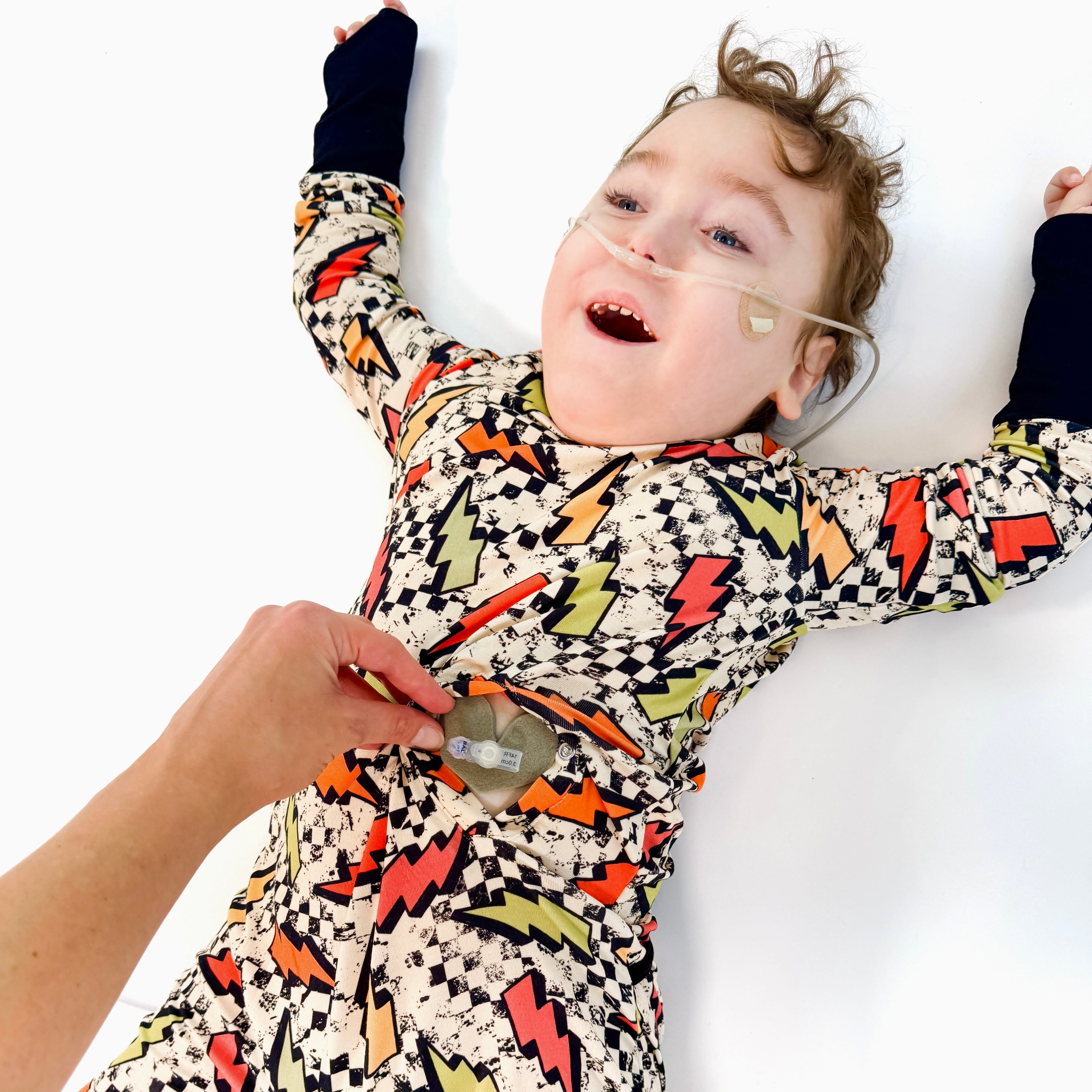 Charged Up Adaptive Tube Access Day to Night Romper