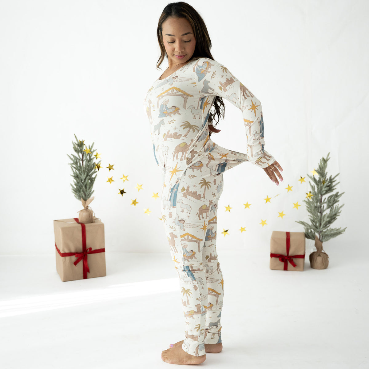 Away In The Manger At Your Leisure Essential Adult Romper