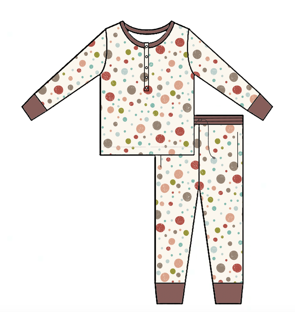 Gumdrop Jogger Two Piece Jammie Set