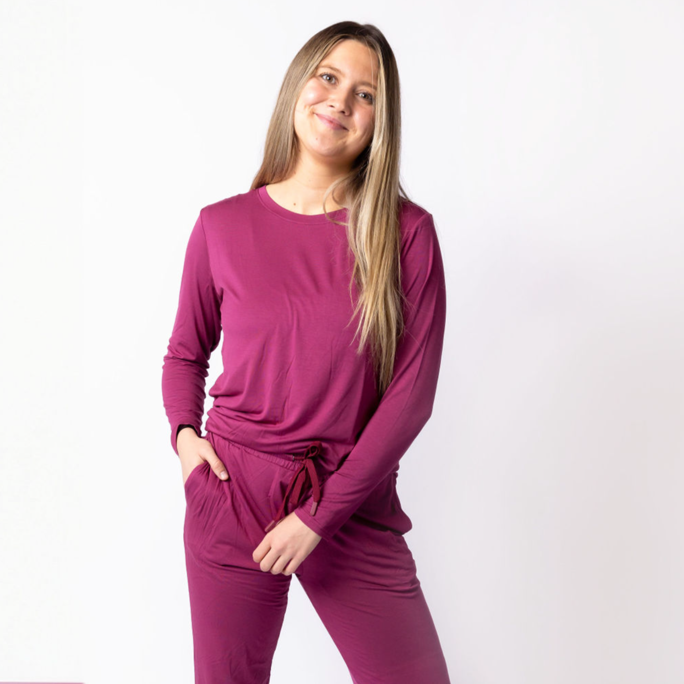 Dragon Fruit Relaxed Two Piece Jammie Set