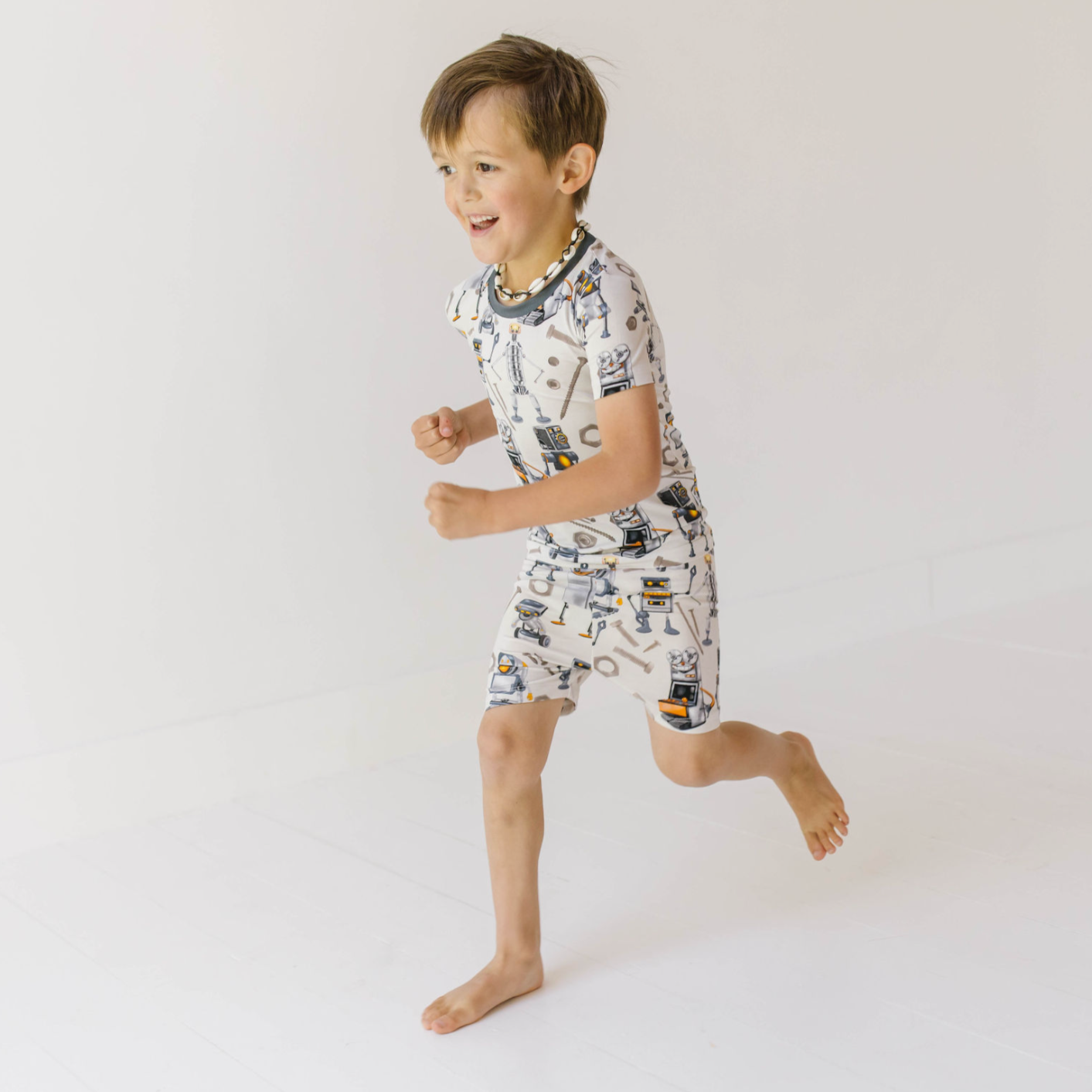 Metal Heads Two Piece Kid's Short Jammie Set (6-12/14)