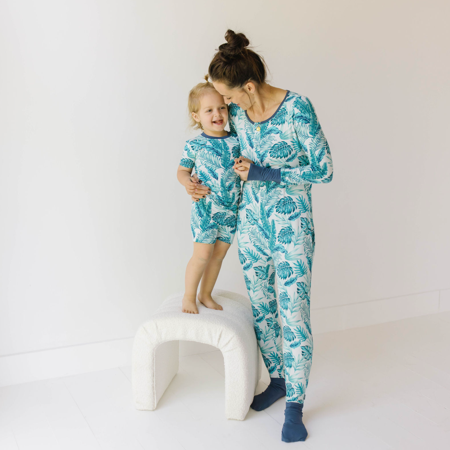 Monstera Two Piece Kid's Short Jammie Set (6-12/14)