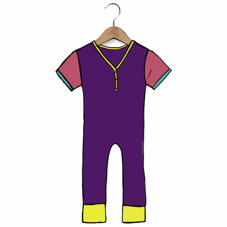 Live It Up At Your Leisure Adult Short Long Romper