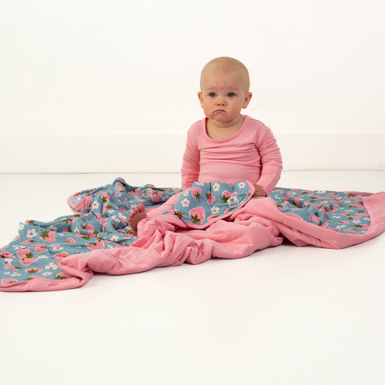 Strawberry Fields Luxe Plush Nuzzle