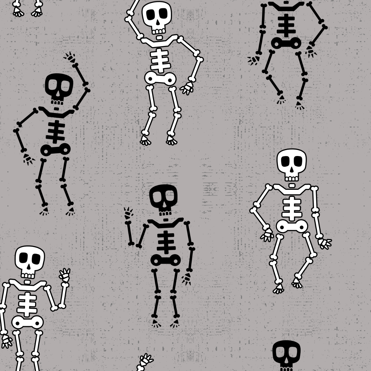 Busy Bones Short Long Romper