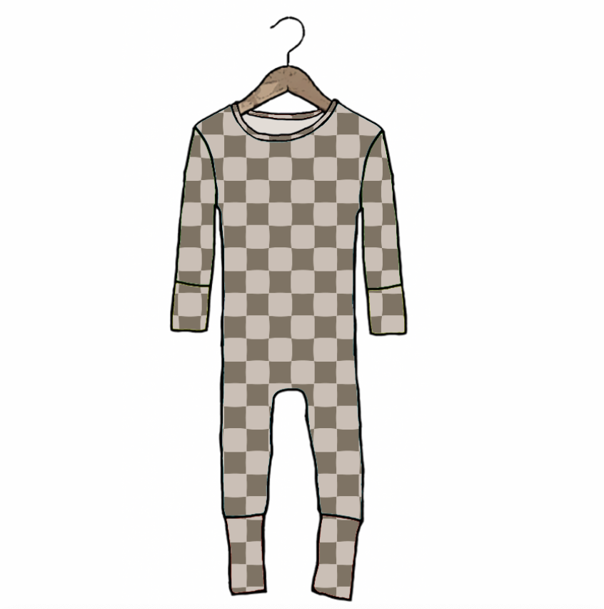 Cocoa Check Day to Night Romper