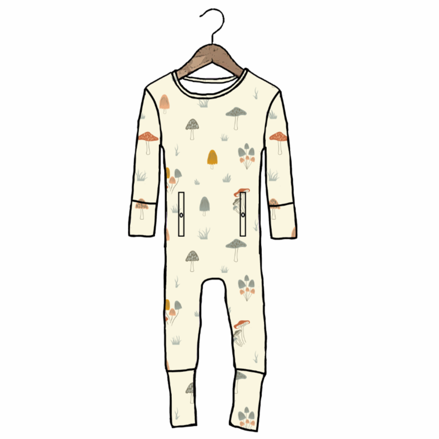 Toadie Trails Adaptive Tube Access Day to Night Romper