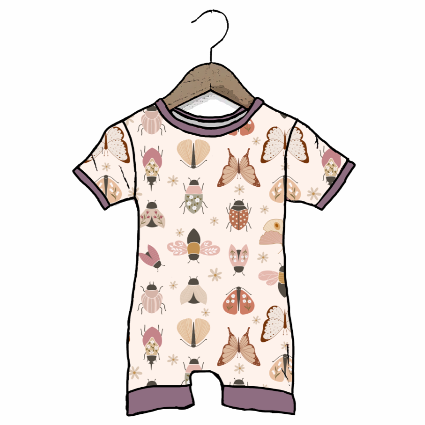 Buzzy Belle Shorty Romper