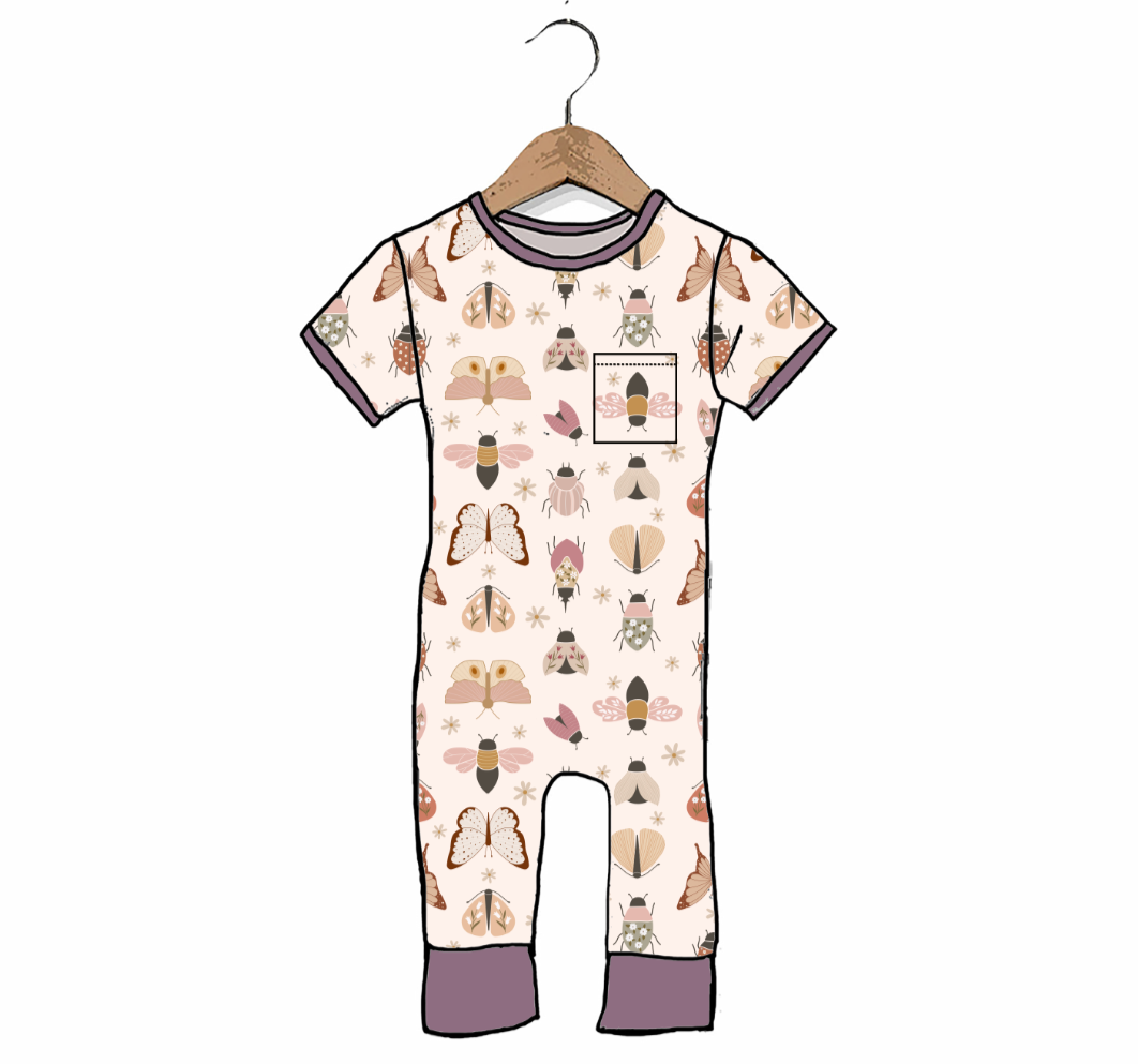 Buzzy Belle Kid's Short Long Romper