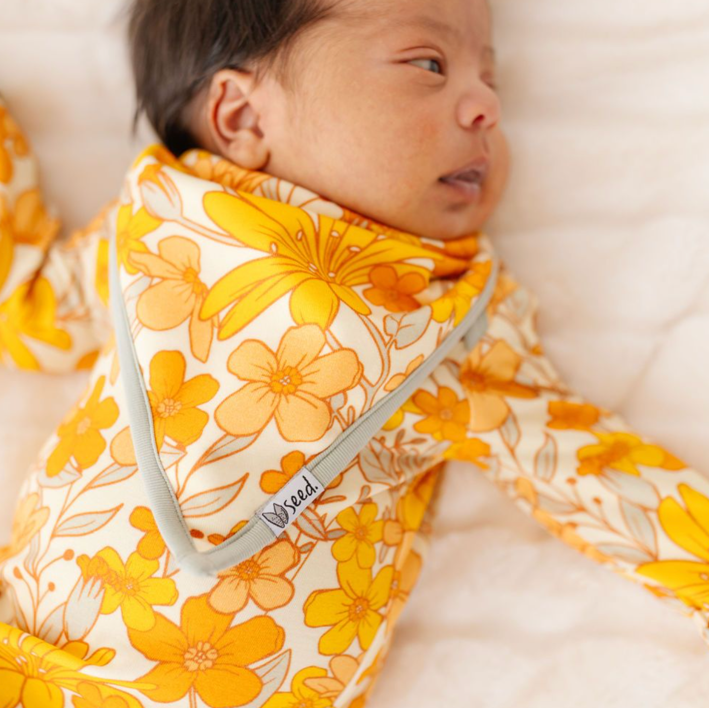 Fallin' for Blooms Bandana Bib