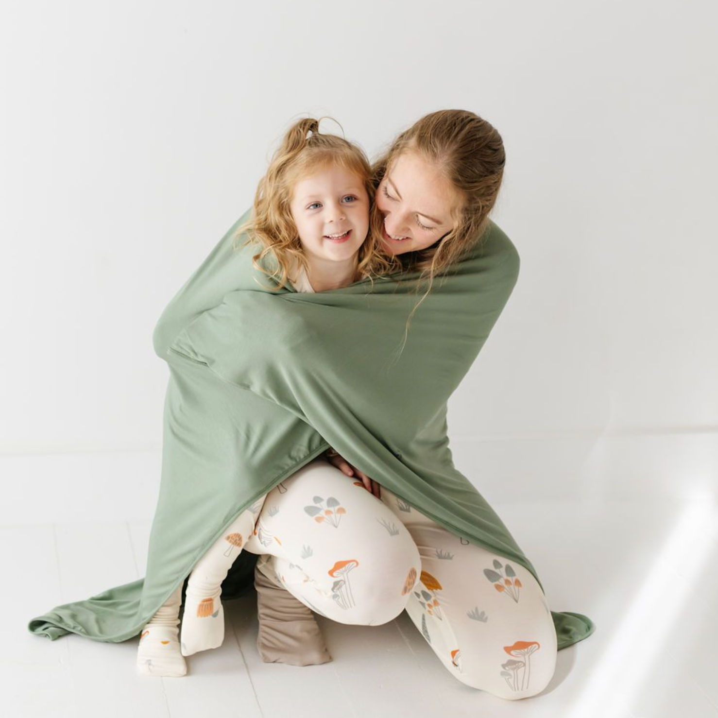 Succulent Nuzzle Blanket
