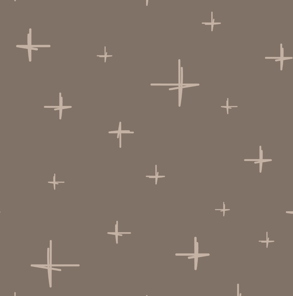 Pattern of plus signs on a brown background