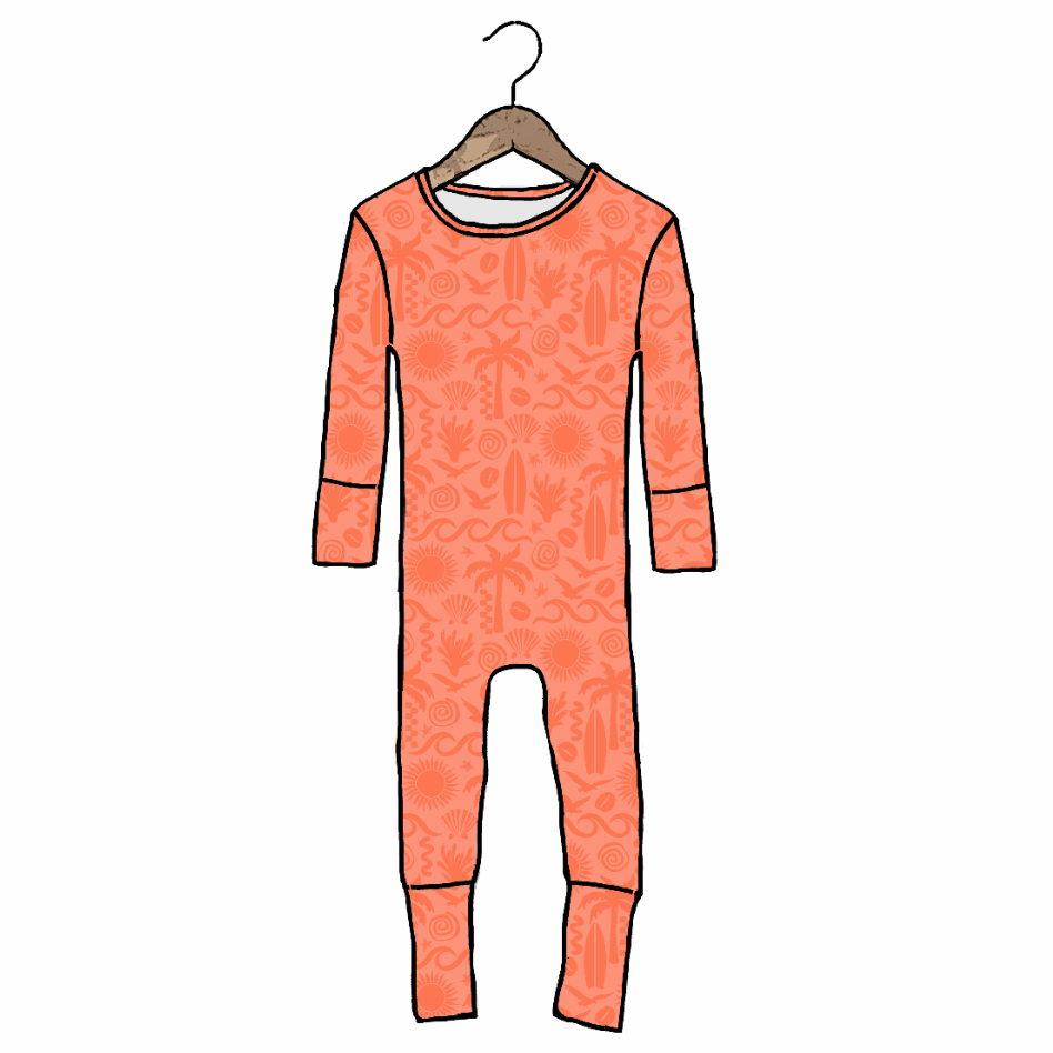 Peachy Beach Day to Night Romper