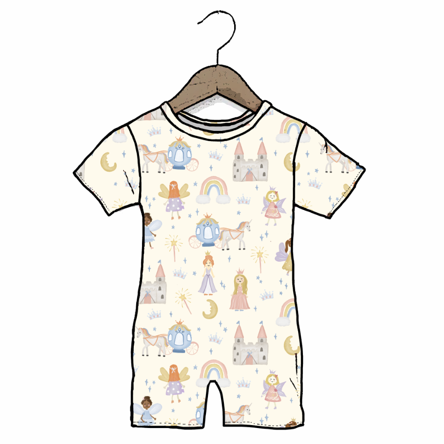 Fairy Princess Adult Shorty Romper
