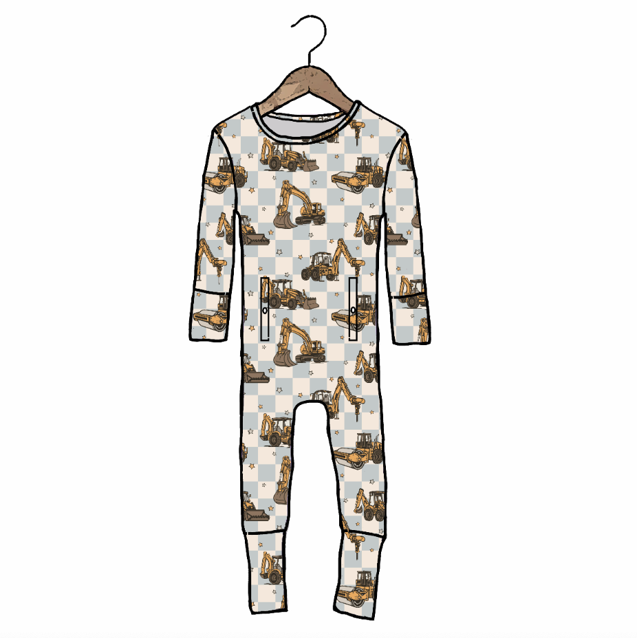 Dirt & Digs Adaptive Tube Access Day to Night Romper  Luxe Edition | Cotton Bamboo Blend