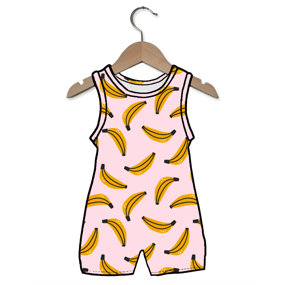 Go Bananas Adult Sleeveless Shorty Romper
