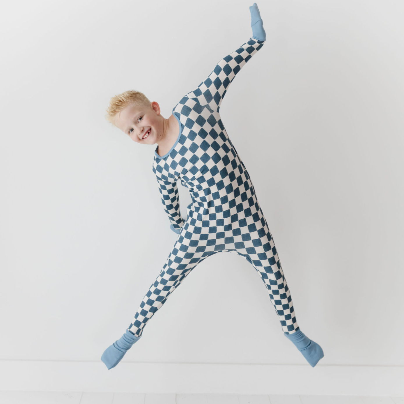 Checker Me Out Kid's Day to Night Romper