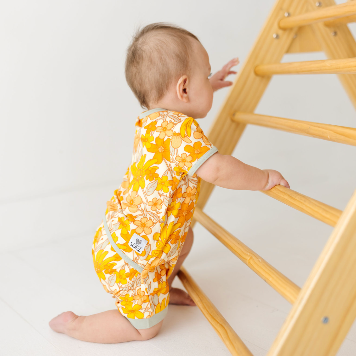 Fallin' for Blooms Shorty Romper