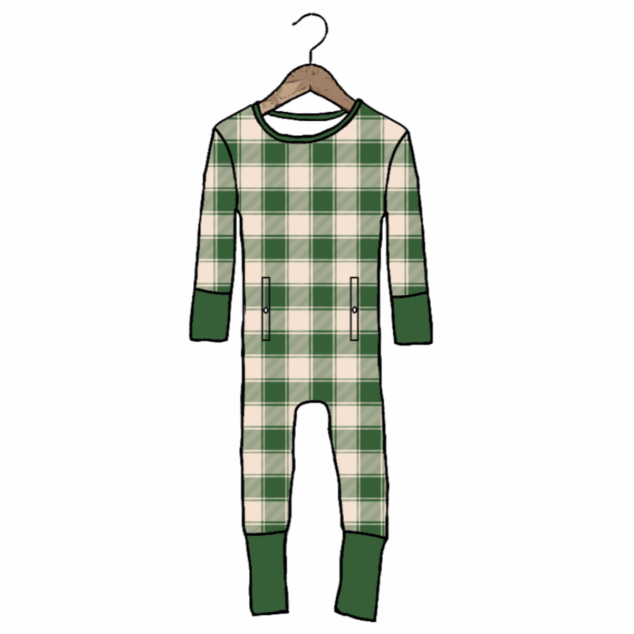 Forest Fir Adaptive Tube Access Day to Night Romper