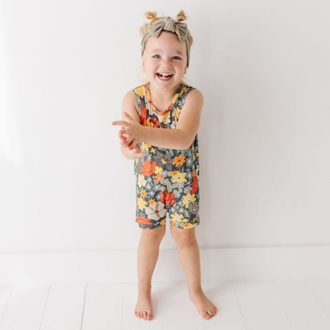 May Meadow Sleeveless Shorty Romper