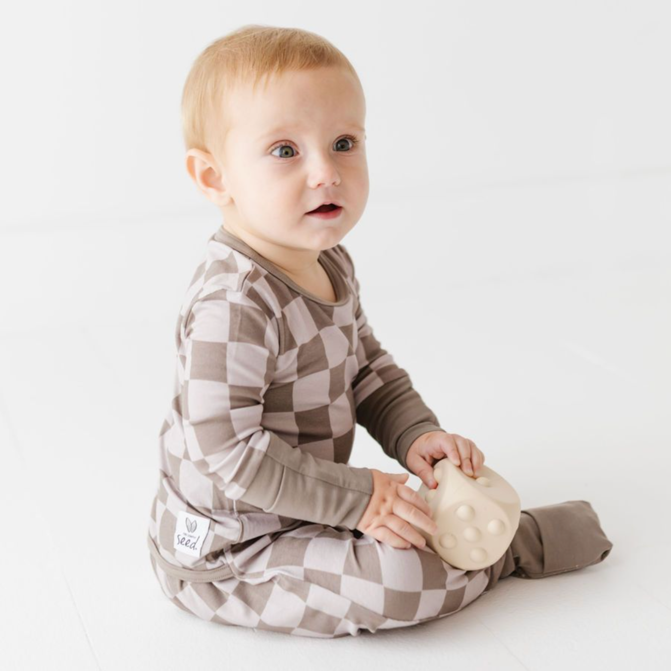 Cocoa Check Day to Night Romper