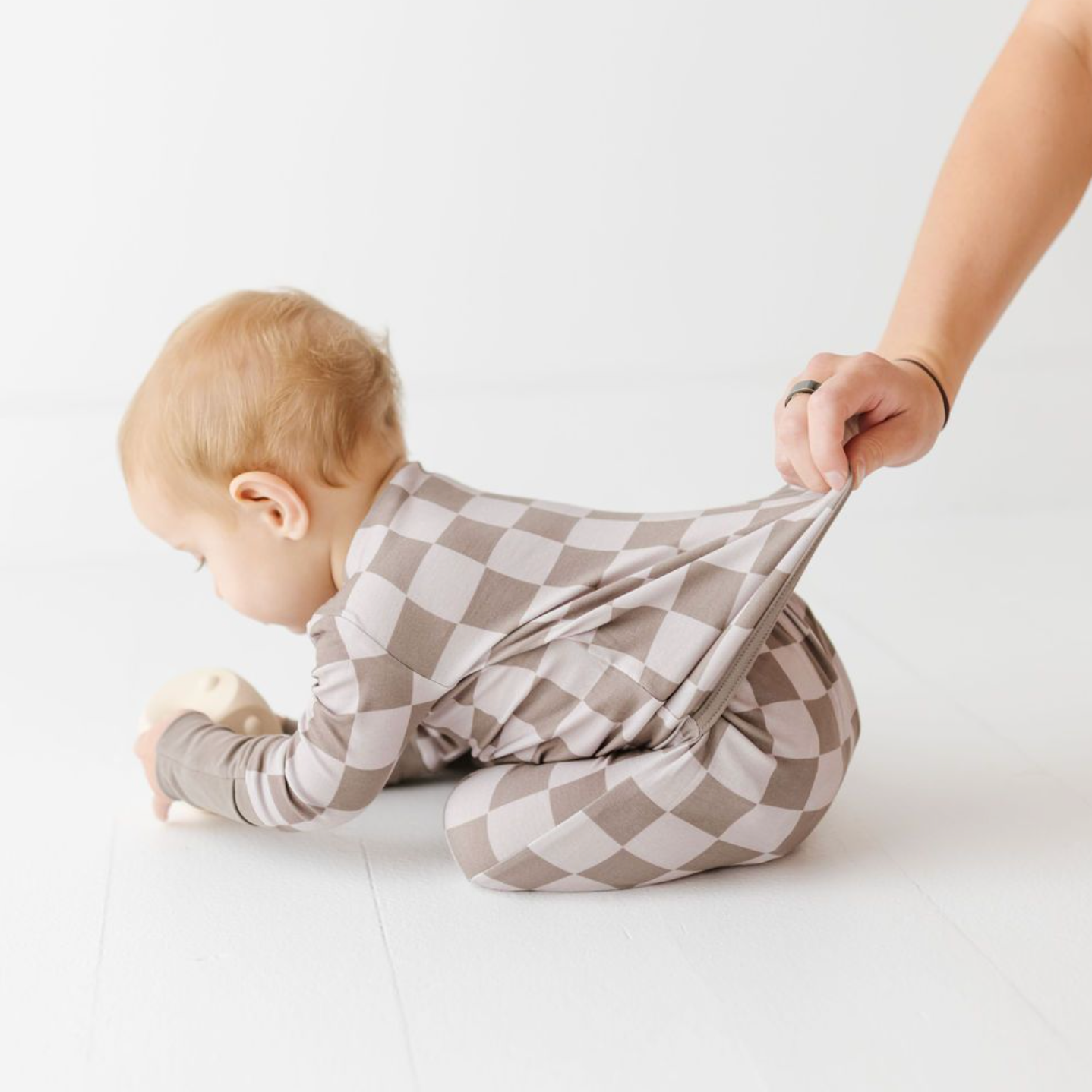 Cocoa Check Day to Night Romper