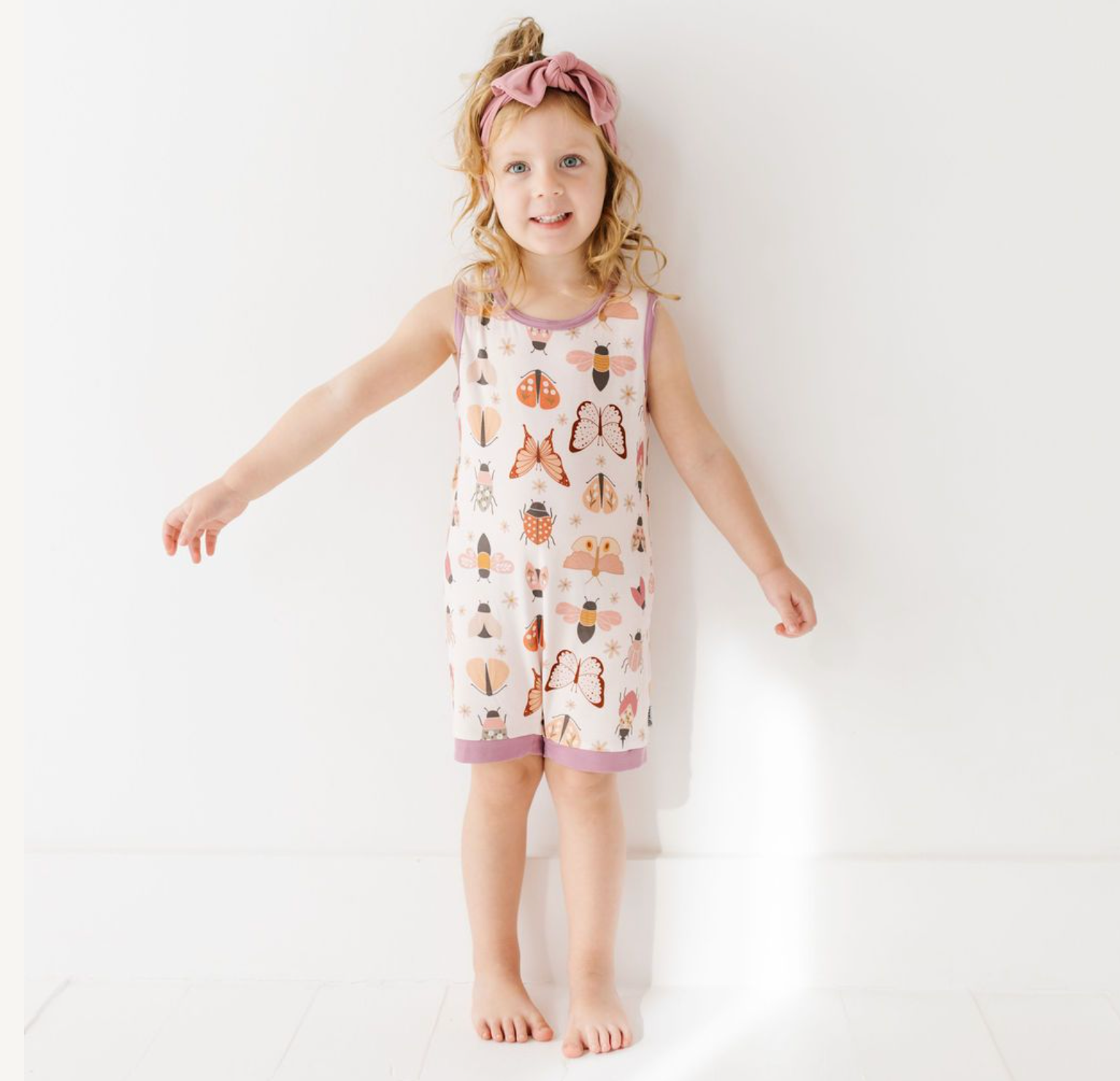 Buzzy Belle Sleeveless Shorty Romper