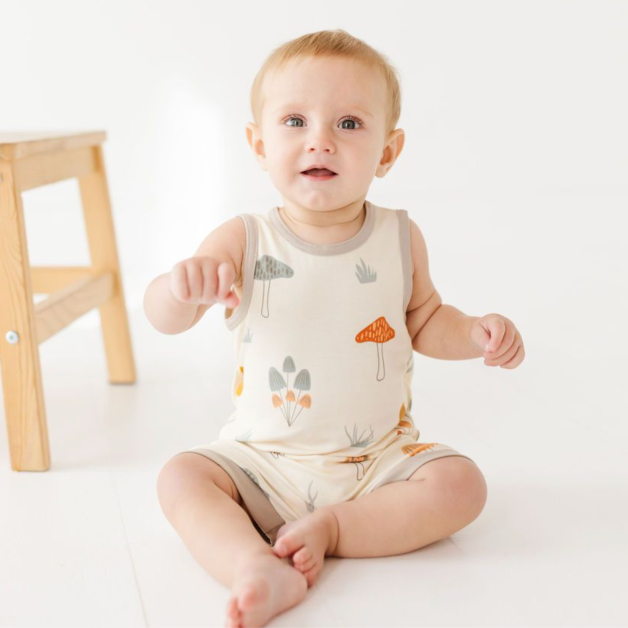 Toadie Trails Sleeveless Shorty Romper
