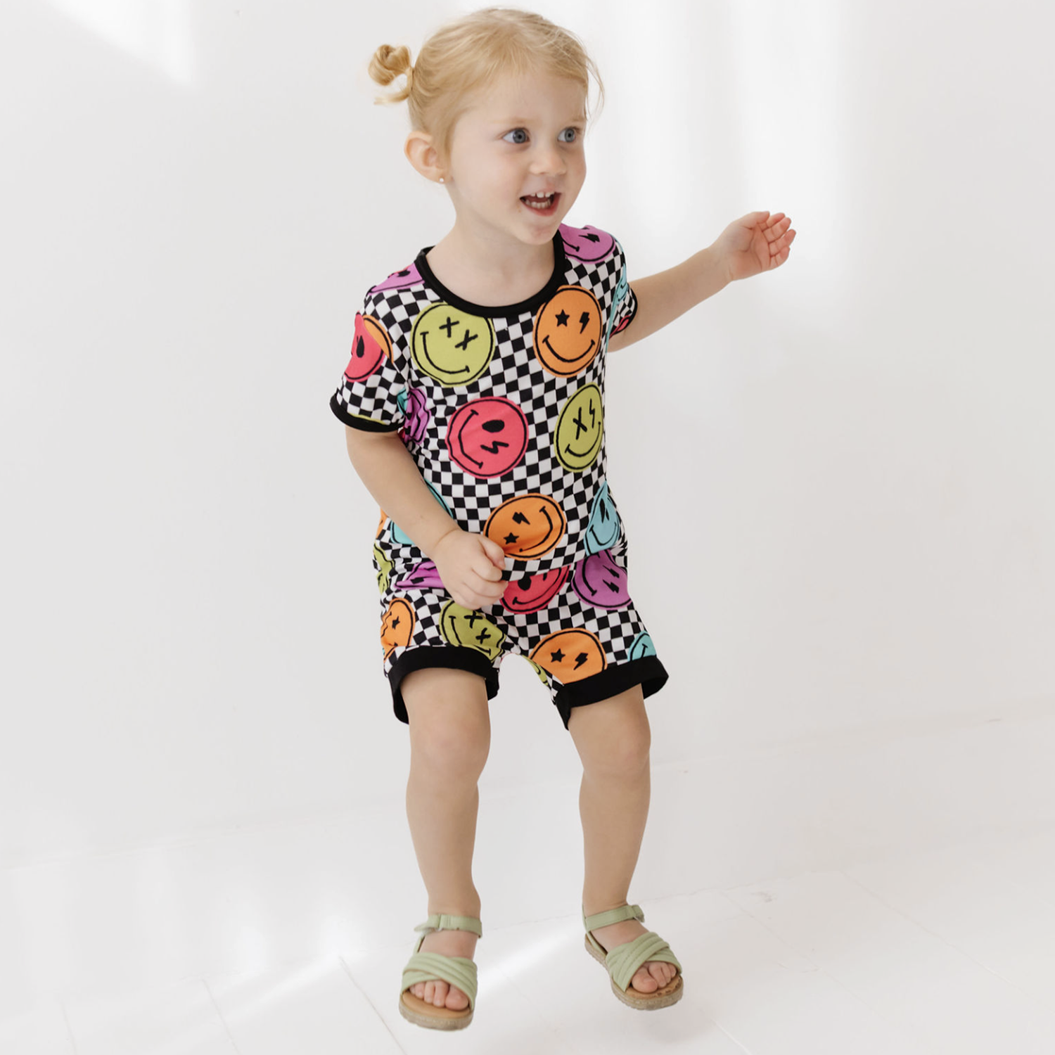Check Your Mood Shorty Romper