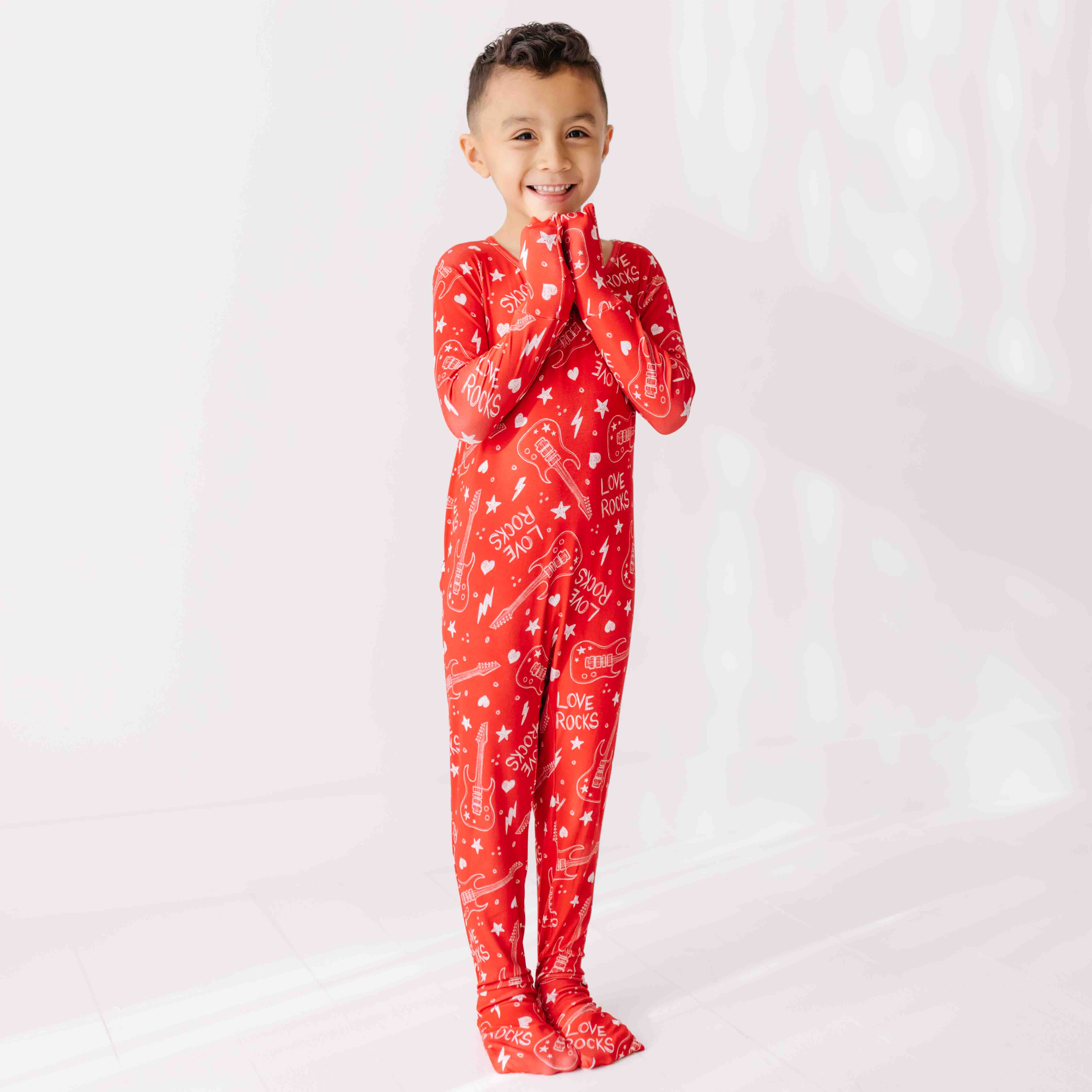 Love Rocks Kid's Day to Night Romper