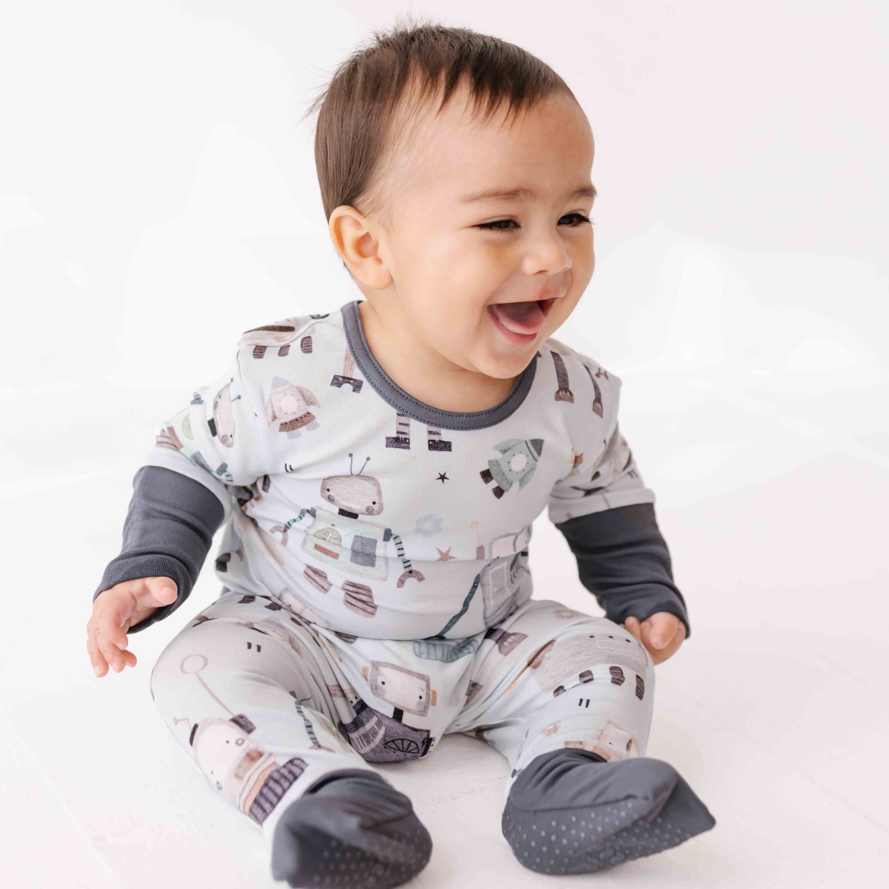 Bot Buddies Day to Night Romper