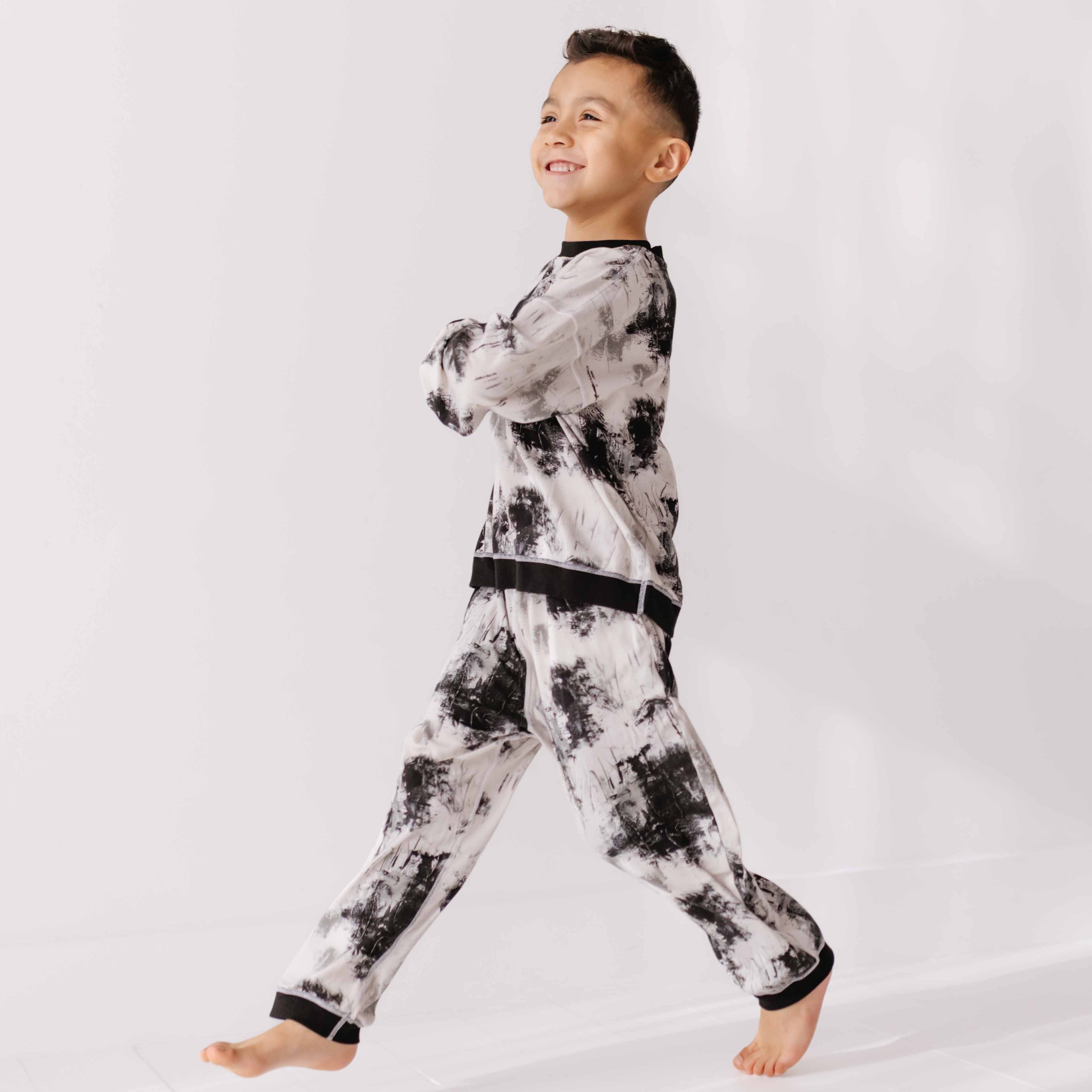 Caden and Crew Black Art Calm Cloud Kid's Set