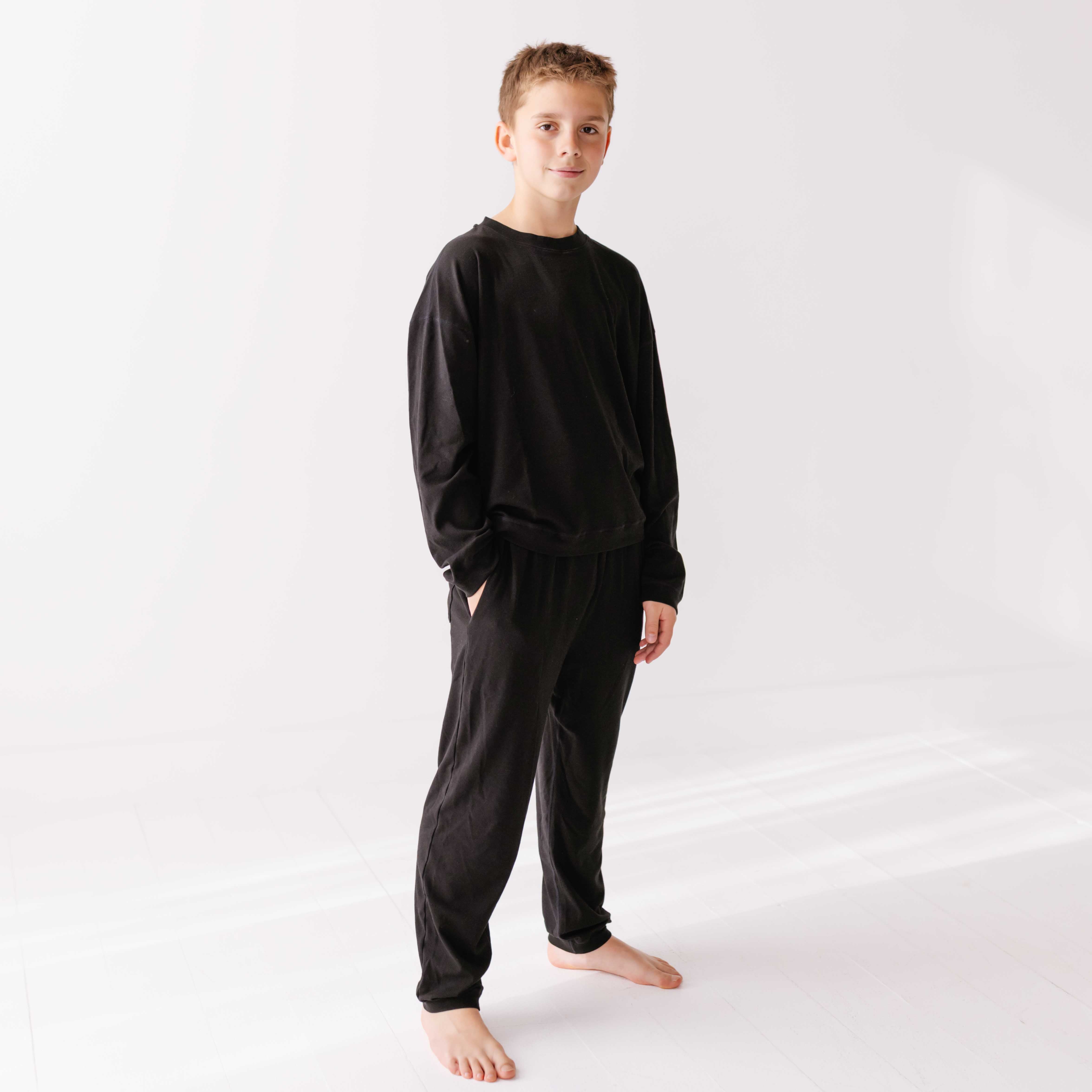 Black Calm Cloud Kid's Set