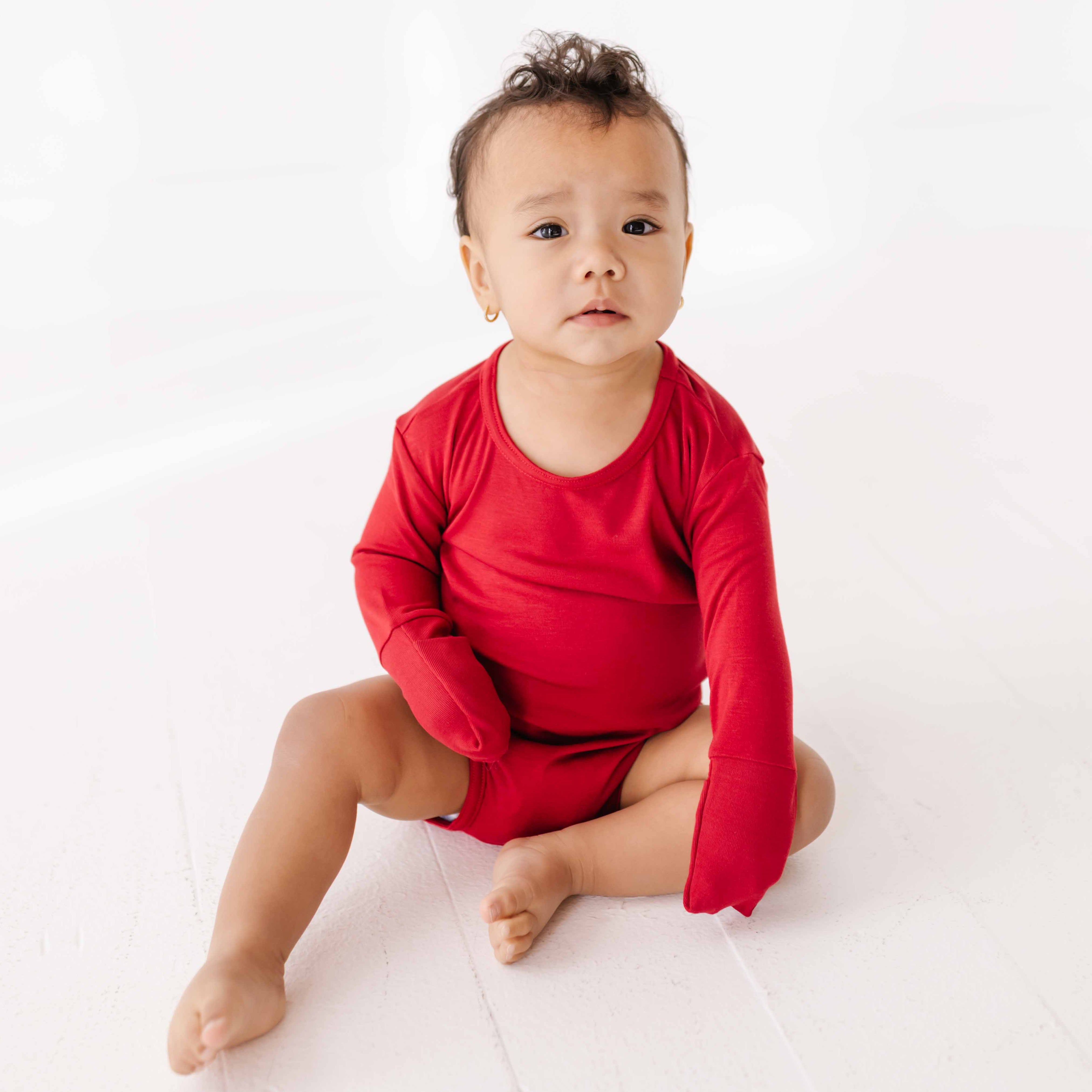 Cherry Pie Snuggle Bug Long Sleeve Bodysuit