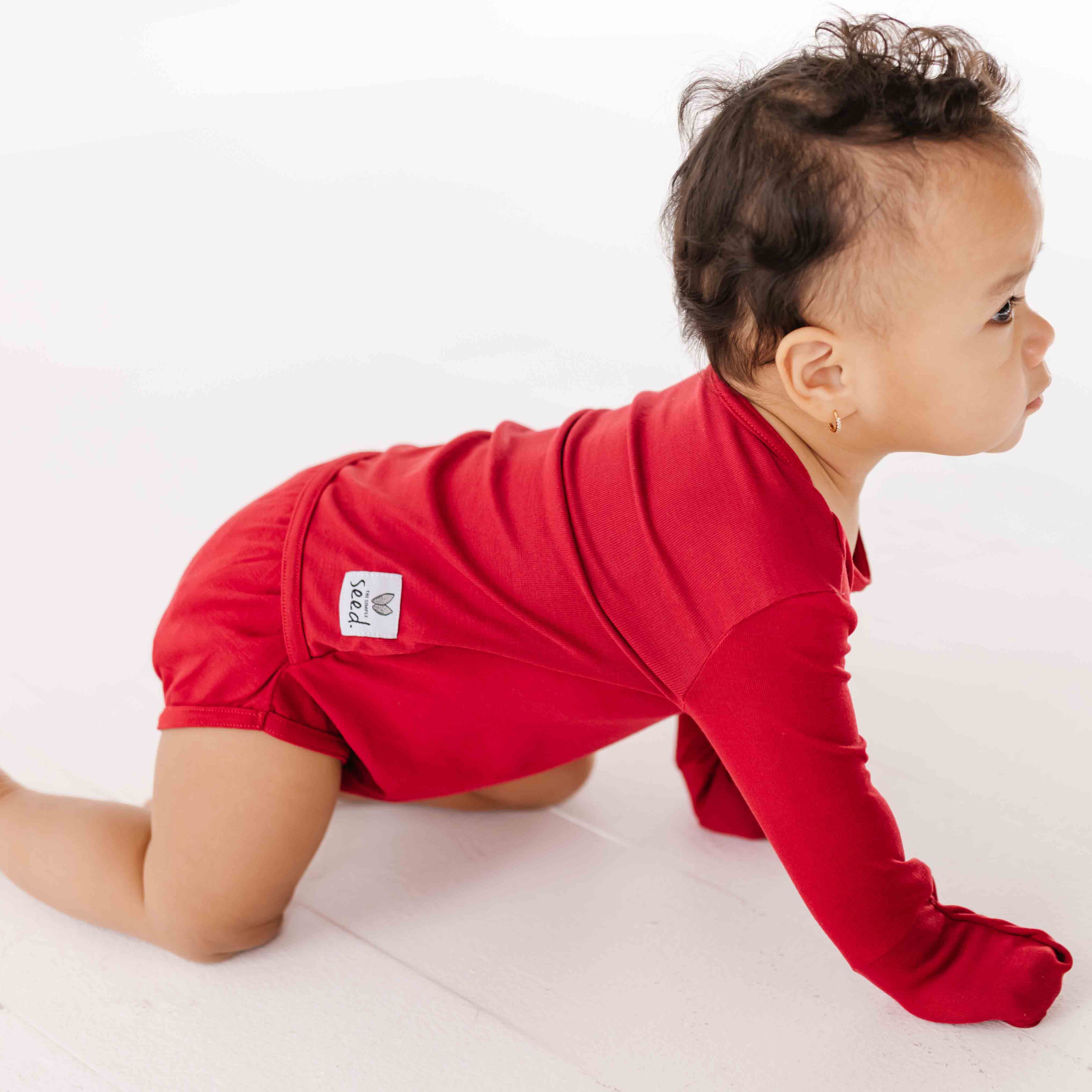 Cherry Pie Snuggle Bug Long Sleeve Bodysuit