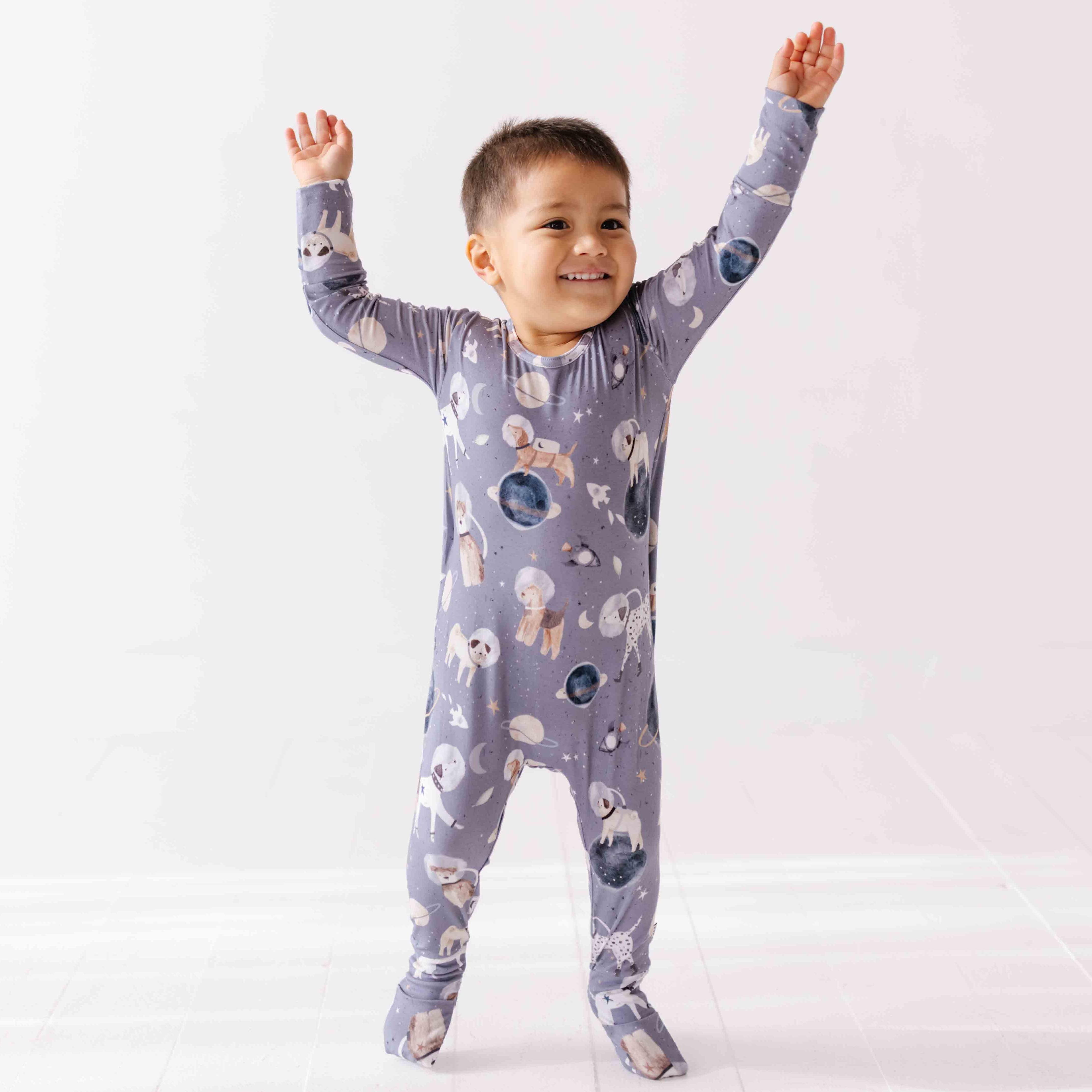Space Paws Day to Night Romper