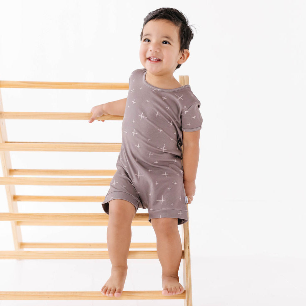Dusk Sky Shorty Romper Luxe Edition | Cotton Bamboo Blend