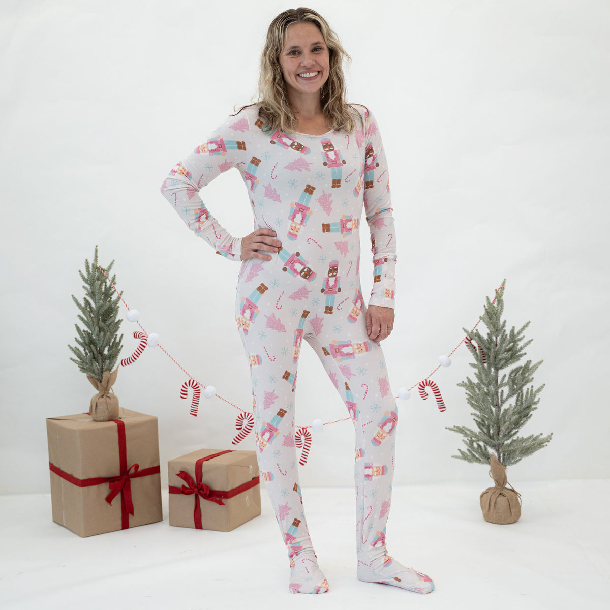 Sugar Plum Soldiers At Your Leisure Essential Adult Romper