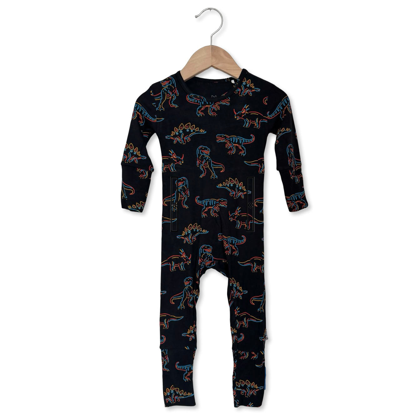 Glow-A-Saurus Adaptive Tube Access Day to Night Romper