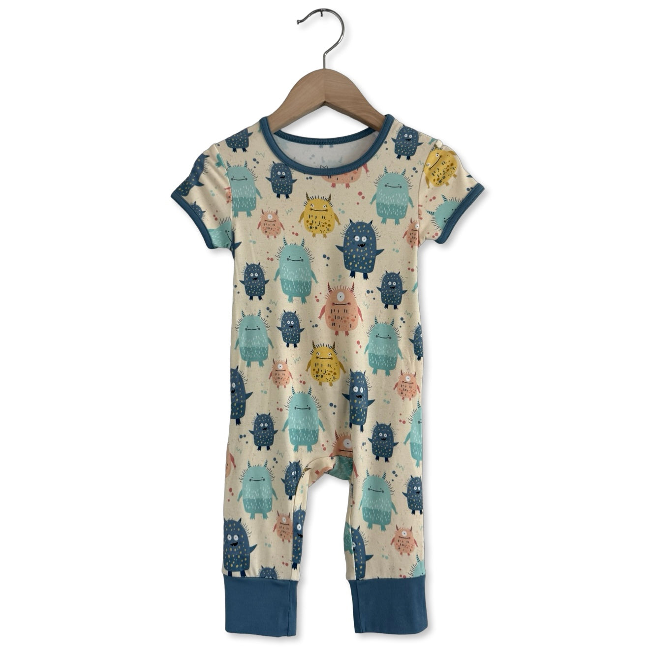 Yippity Yeti Short Long Romper