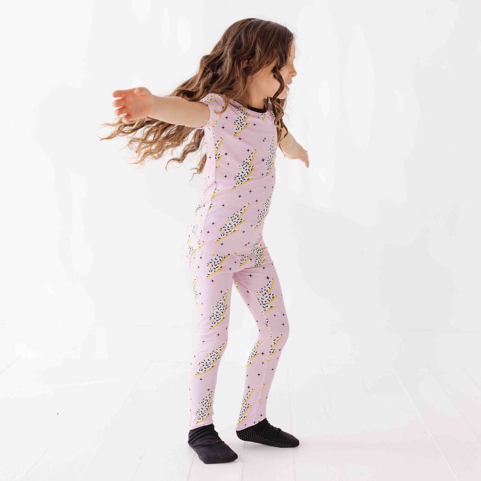 Sugar Shock All Wrapped Up Kid's Two Piece Jammie Set