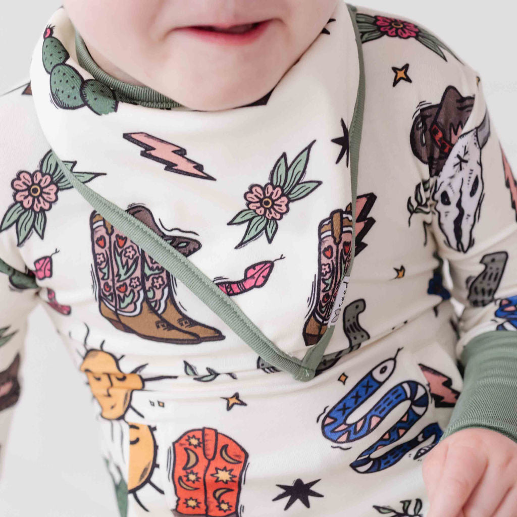 High Noon Bandana Bib