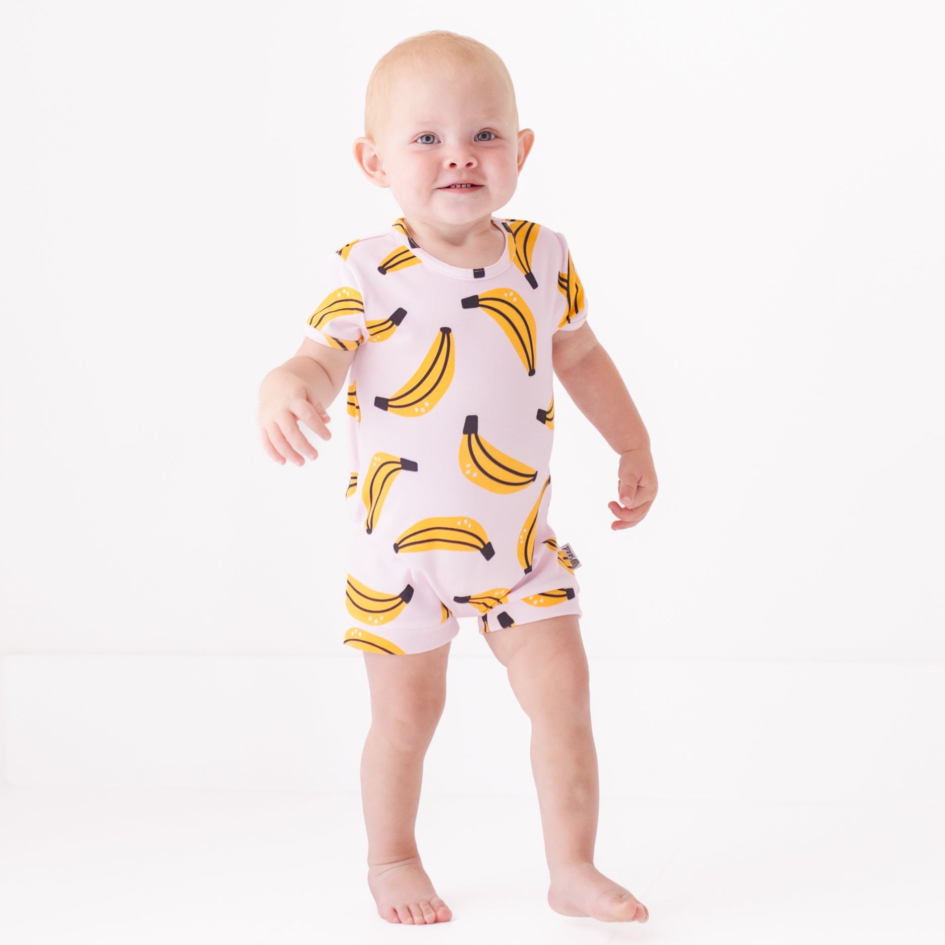 Go Bananas Shorty Romper  Luxe Edition | Cotton Bamboo Blend
